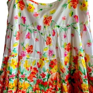 Chaps Floral skirt for women size 16